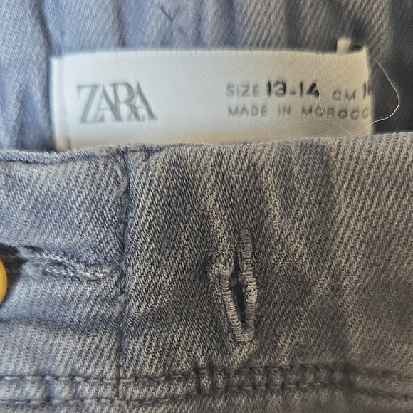 Zara Gray Chinos SZ 13-14 - Picture 3 of 9